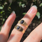 10k Black Jade Rings