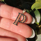 10k "P" Letter Pendant