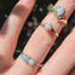 10k Vintage Birks Opal Ring