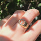 10k Peace Sign Signet Ring