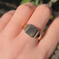 10k Square Signet Ring