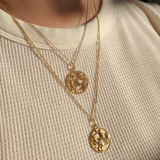 10k Dainty Rolo Chain